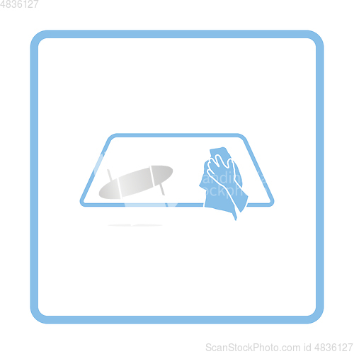 Image of Wipe car window icon