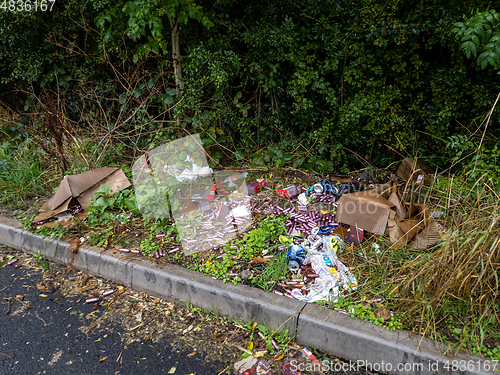 Image of Nitrous Oxide Canisters Fly-tipped