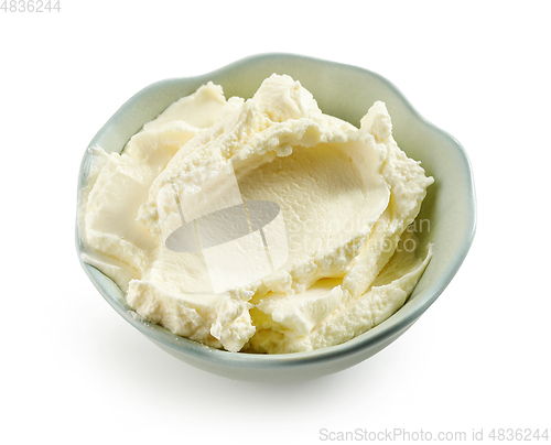 Image of bowl of cream cheese