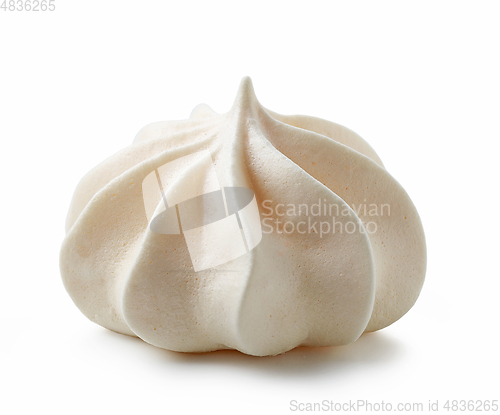 Image of baked meringue cookie