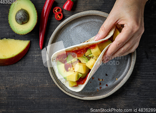 Image of Mexican food tacos