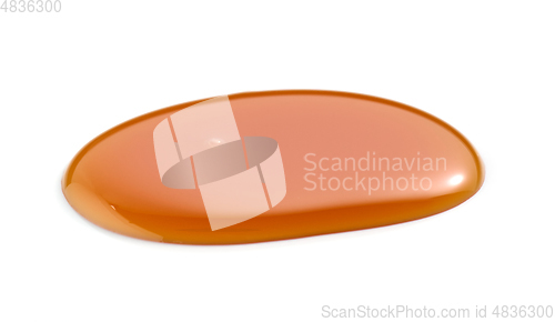 Image of melted caramel drop
