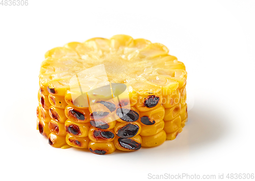 Image of grilled sweet corn slice