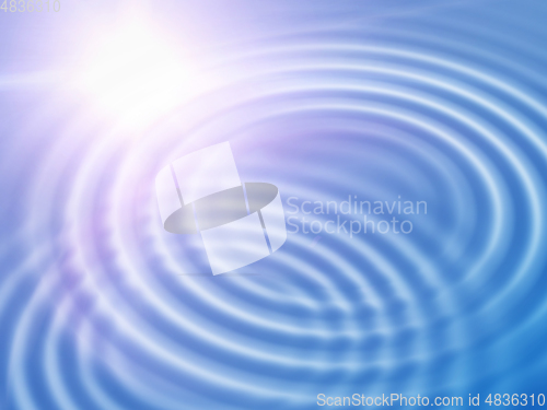 Image of Abstract background with wavy ripples and sunlight