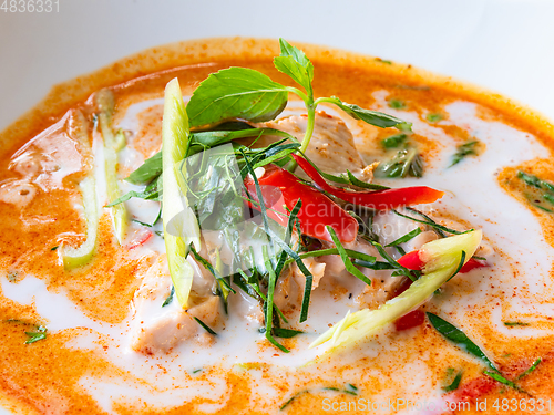 Image of Thai panaeng curry with chicken