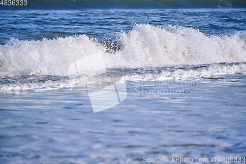 Image of Water and waves in Pacific Ocean