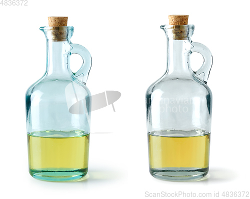 Image of two oil bottles