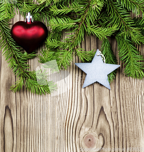 Image of Christmas Decoration Background