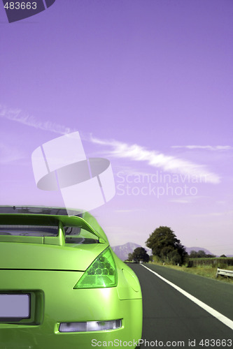 Image of Car on the highway