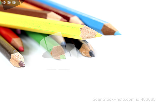 Image of Close-up pencil.