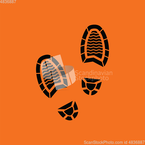 Image of Man footprint icon