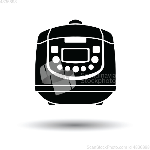 Image of Kitchen multicooker machine icon
