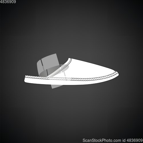 Image of Man home slipper icon