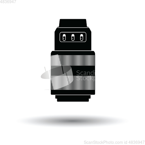 Image of Icon of photo camera zoom lens