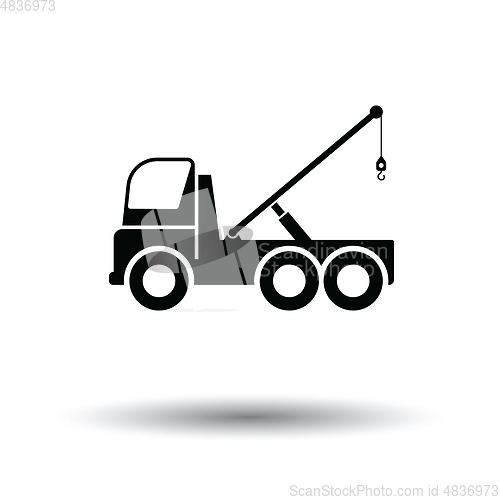 Image of Car towing truck icon