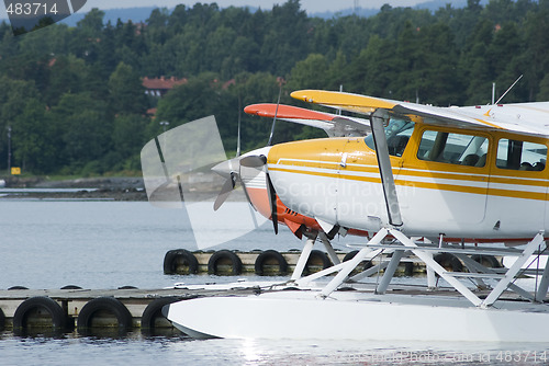 Image of Two seaplanes