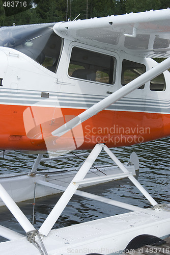 Image of Detail of seaplane