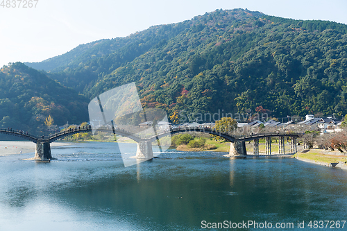 Image of Kintai Bridge in japan