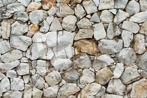 Image of Rock stone wall