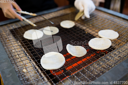Image of Grilled rice cracker