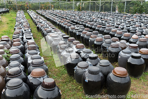 Image of Storage of Vinegar in Barrel