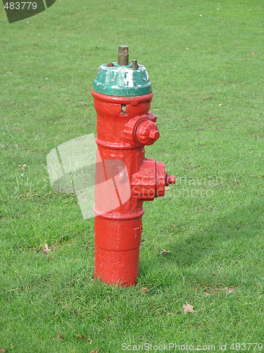 Image of red fire hydrant