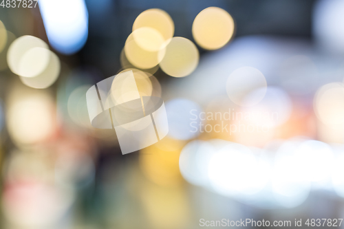 Image of Blur city view
