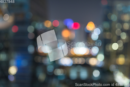 Image of Blur night city