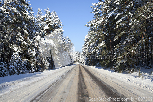 Image of Road in winter