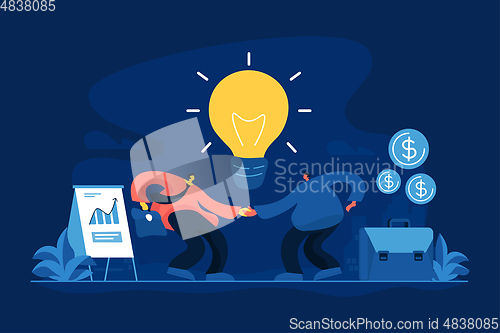 Image of Partnership concept vector illustration