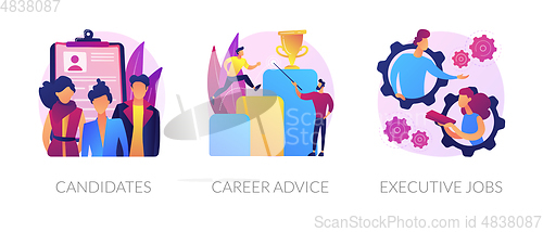 Image of Careers vector concept metaphors.