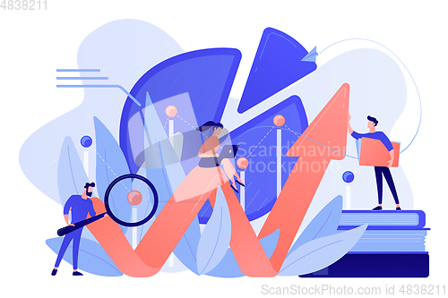 Image of Business analysis it concept vector illustration