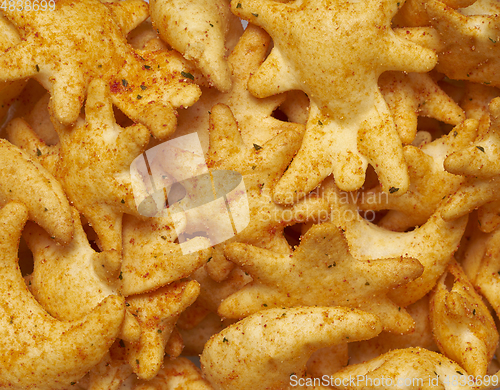 Image of salty snack closeup