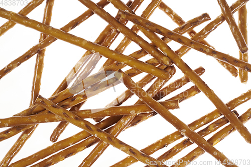 Image of salt sticks closeup