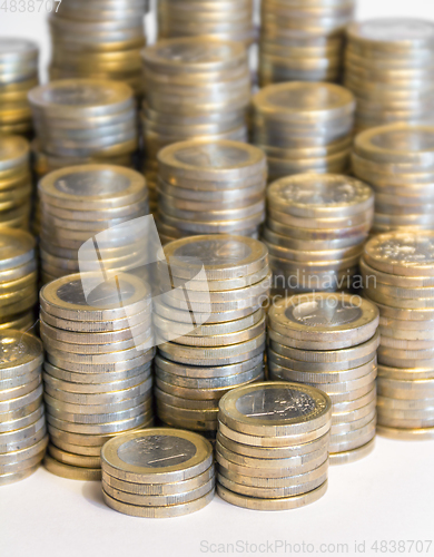 Image of lots of euro coins