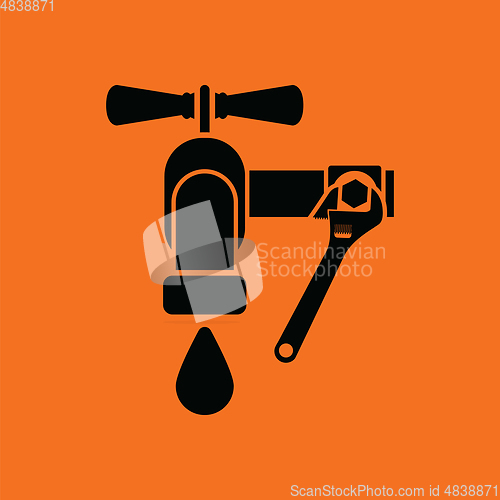 Image of Icon of wrench and faucet