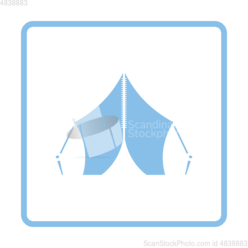 Image of Touristic tent icon