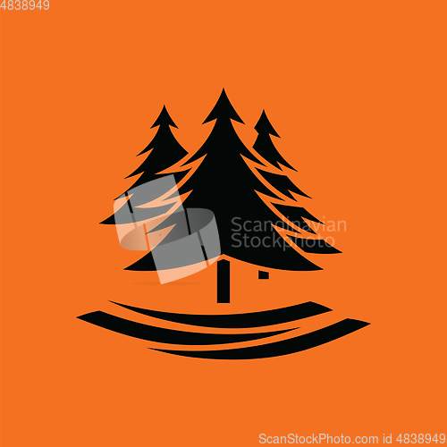 Image of Fir forest  icon