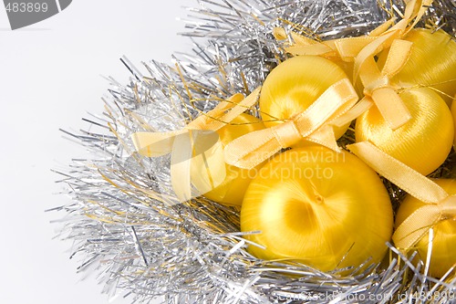 Image of christmas ornaments