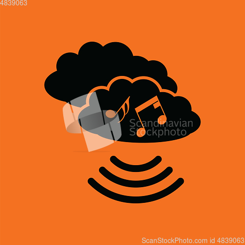 Image of Music cloud icon