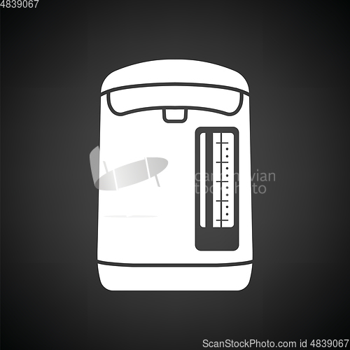 Image of Kitchen electric kettle icon