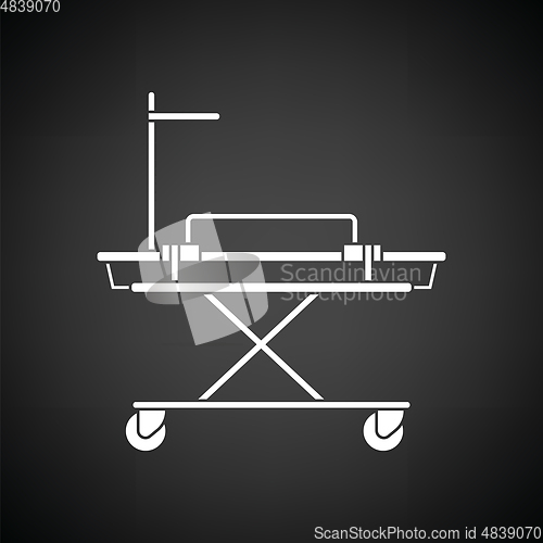 Image of Medical stretcher icon