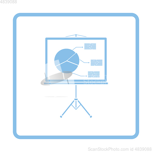 Image of Presentation stand icon