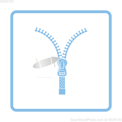 Image of Sewing zip line icon