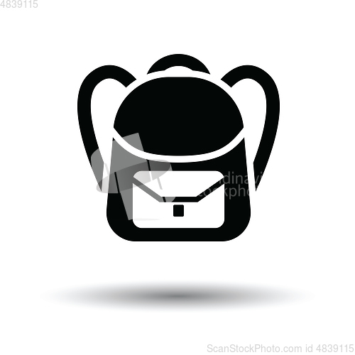 Image of School rucksack  icon