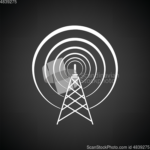 Image of Radio antenna icon