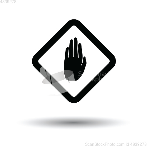 Image of Icon of Warning hand