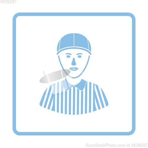 Image of American football referee icon