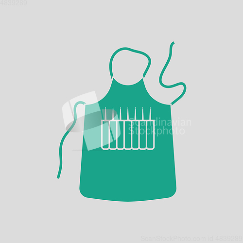 Image of Artist apron icon