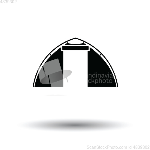 Image of Touristic tent  icon